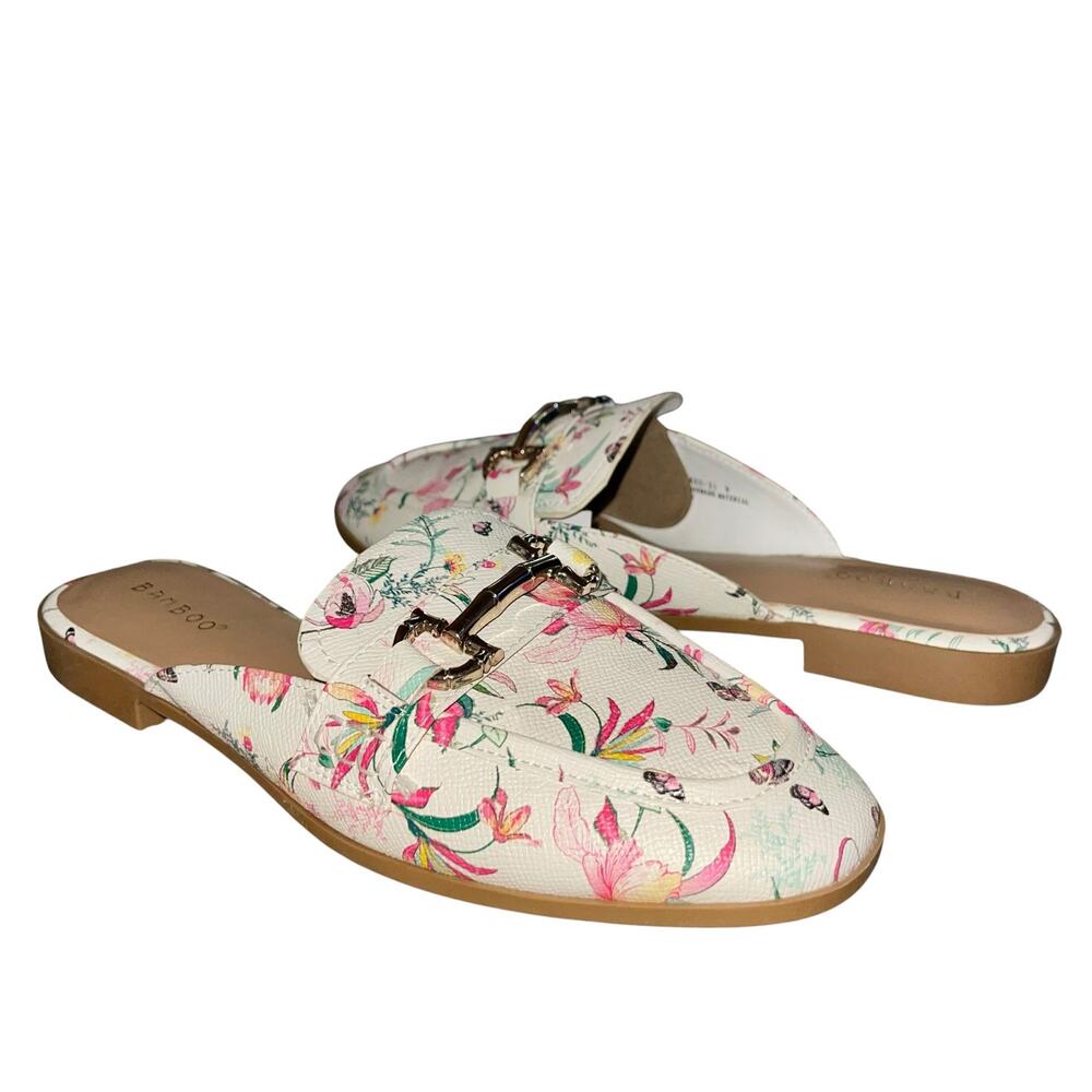 Bamboo Mules Floral Printed - Picture 2 of 10